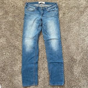 Hollister bootcut jeans size 7R 28x33 light wash